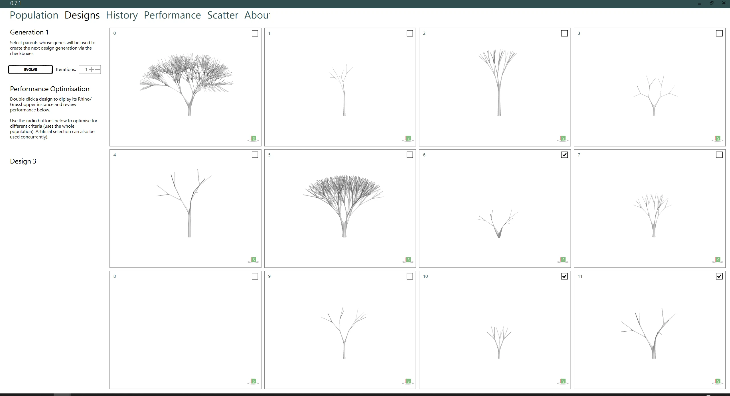 Chihyu Tsai 蔡智聿 Practice L-System Growth Study