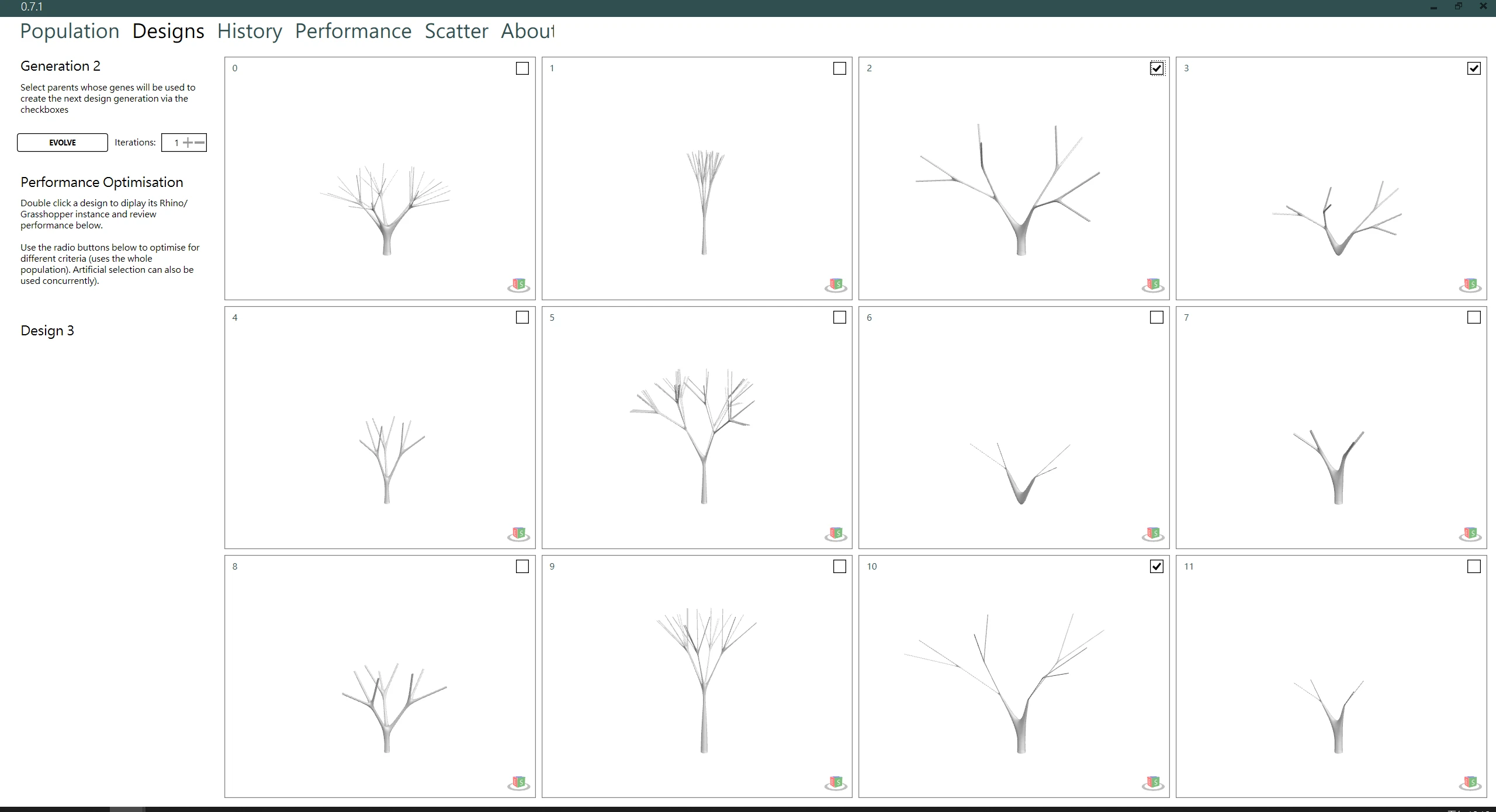 Chihyu Tsai 蔡智聿 Practice L-System Growth Study